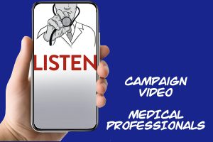 An video informing doctors about the tell-tale "crackling" sound to listen for in patients with chronic cough and/or shortness of breath, which could indicate pulmoary fibrosis.